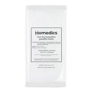 호메딕스 파라스파 파라핀 왁스 리필 | 1파운드 패키지 2개 - 100% 순수 16온스(2팩) 무향, 염료 없음 민감한 피부를 촉촉하고 부드럽게 해줍니다