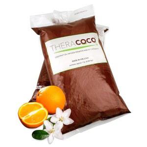 테라바스 테라코코 파라핀 왁스 리필 - 비즈 관절염 불편함, 뻣뻣한 근육 및 건조한 피부 코코넛 오일 손, 발, 신체용 수분 미국산, 6파운드 오렌지 블라썸