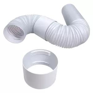 이동식 배기 호스 파이프 자바라 에어컨 연결 커넥터