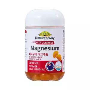 [리뉴얼 60구미] 네이처스웨이 패밀리 비타구미 마그네슘 1개
