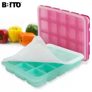 [콩심팥심]보관 1846 이유식 실리콘 아이스틀 큐브 15구 비비또