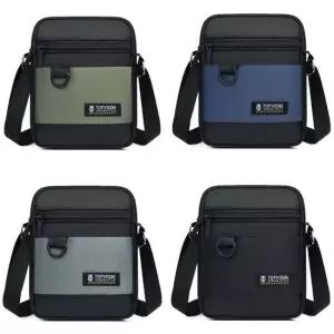 남자가방 (보리별) 남자 투톤 크로스백 데일리 가방 내마모성 튼튼한 쿠션감 미니 핸드폰백