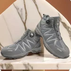 세몽 안전화 다이얼 고어텍스 현장화 건설화 공장신발 그레이 6in 작업신발