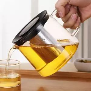 [콩심팥심]내열유리 차포트 주전자 티포트 유리주전자