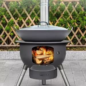 가마솥화덕 드럼통화덕 화로 삼겹살 펜션 솥걸이 아궁이 야외 드럼통 접이식