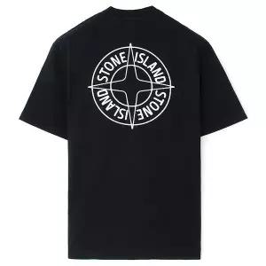 [스톤아일랜드]26SS 스톤 컴퍼스 프린팅 반팔티 블랙 L1S152100001 S0284 V0029