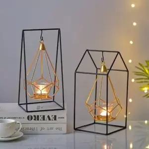 공중 티라이트 홀더 양초걸이 초 촛대 캔들 카페소품 W9F1979