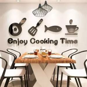 아크릴 GFW594J5 벽장식 세트 호텔 식당 벽스티커 장식소품