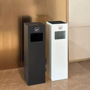 야외재떨이 대형 호텔 흡연실 휴게소 업소용 꽁초 꽁초함 공원 곡선형 실외 야외 휴지통