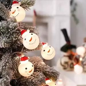 트리 FSR744R7 장식 전구 가랜드전구 LED 눈사람 조명 20구 3M