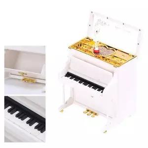 위플 OWJ981Y8 피아노 위드 발레리나 오르골 뮤직박스 멜로디