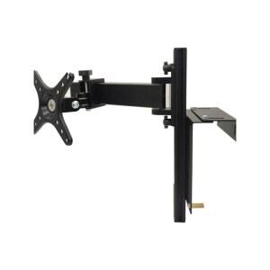 파티션모니터거치대 AB 모니터암 코너 2단 스탠더드 파티션 행거 거치대 리프팅 가정용