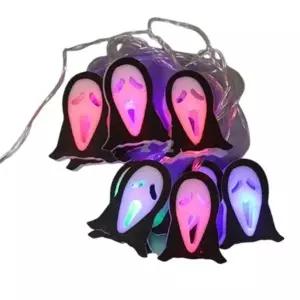 할로윈 BKC115J4 LED조명 유령 가랜드 컬러 조명 장식 줄전구