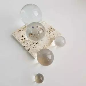 감성 VOR064T4 소품 촬영 유리 구슬 세트 장식소품 4cm 5cm 6cm