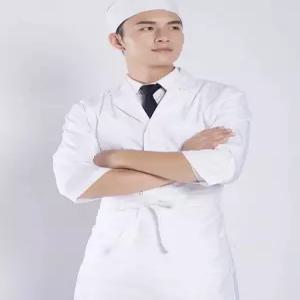 오마카세 주방복 일식 조리장 근무복 가운 고급 요리사