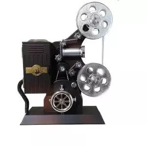 앤틱 IGC210V8 영사기 태엽 보석함 오르골 뮤직 음악박스 우드