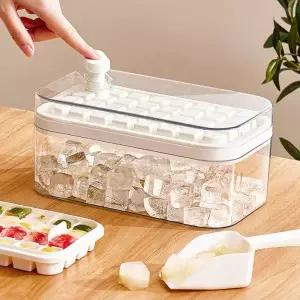 얼음메이커 사각얼음틀 얼음보관통 트레이 아이스