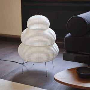 종이램프 한지 스탠드 아카리 Akari 이사무 취침등 아키라 1 2m 와이어 A 따뜻한