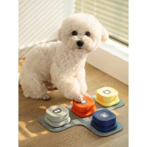 터치 강아지 녹음벨 간식벨 말하기 음성 말하는 WPE09 대화용 고양이 의사소통 애견벨