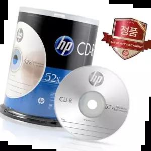 CD HP CD-R 통(1개입) 52X 100P벌크 700MB 80min