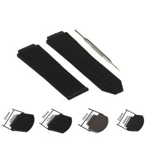 Hublot Big Bang 클래식 퓨전 실리콘 시계 밴드 스트랩, 도구 포함