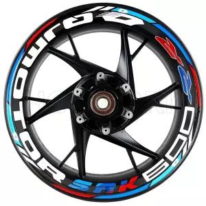 호환  Motorcycle Accessories Wheel Hub Wheel Rim Sticker Reflective Stickers for Benelli Bj600gs Bj3