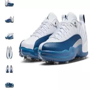 나이키 골프화 조던 한정판 신상 스파이크 블루 남성용