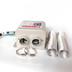 12V온풍기 미니온풍기 24V 자동차 히터팬 360도 A패키지 차박 주파수 히터 소형