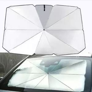 앞유리우산 접이식 자동차 태양 블록 열 보호 우산 자동차 접이식 열 앞유리우산 태양 보호 블록
