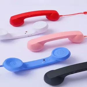 블루투스 수화기 MZ 플로럴 라이트핑크 분홍색 전화기