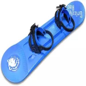 그리즐리 레크리에이션 초보자용 스노보드 95cm(38인치) 조절 가능한 바인딩 포함