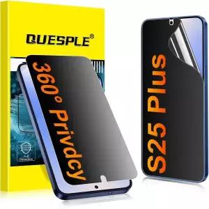 삼성 갤럭시 S25+ 플러스 프라이버시 강화 유리 보호 필름 사생활보호필름 자동부착필름 S25 플러스용 매트