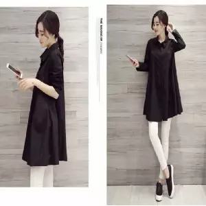 여성롱남방 블라우스 키 A라인 롱남방 아웃도어 사무실 출퇴근