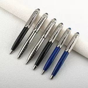 볼펜 1개 - 디자인 파란색 잉크 디자인 미학 롤러볼 펜