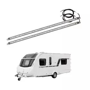 합법인증 캠핑카 카라반 트레일러 24V LED바 뒷바퀴 차폭 경광등 (2개1세트) 12V (60cm)