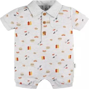 거버 베이비 보이즈 코튼 폴로 롬퍼