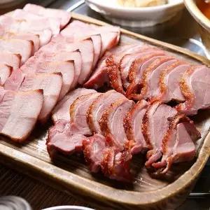 [신세계라이브쇼핑][새담] 훈제3종(오리 2팩+돈목살 2팩+삼겹 2팩) / 팩당200g