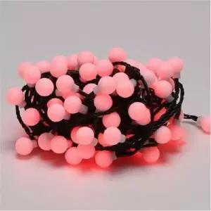 LED BDI877P9 크리스마스트리 앵두볼 전구96구 흑색선 적색