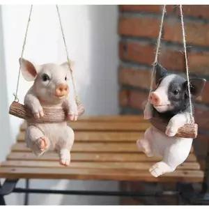 스윙 SIH663U1 매달린 스타일 돼지 1P 벽장식 고품질 인테리어