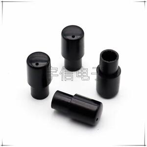 10PCS 10×20MM 플라워 샤프트 전위차계 인코더 스위치 캡 전력 증폭기 오디오 볼륨 조정 플라스틱 손잡이