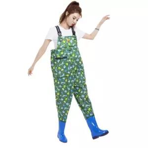 해루질장비 전신 멜빵 팬츠 물장화 성인용 하프 해변