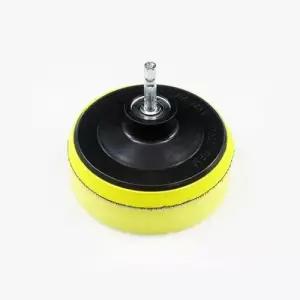 청소브러쉬탭 노랑스펀지 왁싱 전동드릴연결 광택용 WFLOLND