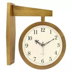 9970 벽시계 인테리어 시계 원목 양면 BTP 국산 WFLOL7S