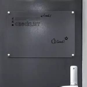 아크릴보드 투명칠판 20x30cm 메모보드 투명 자석 WFLOLEZ