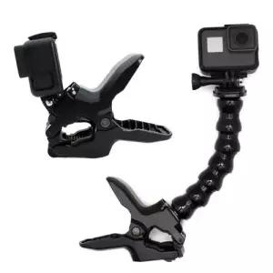 스탠드 집게 거치대 마운트 8 호환 액션캠 히어로 고프로 WFLOMLQ