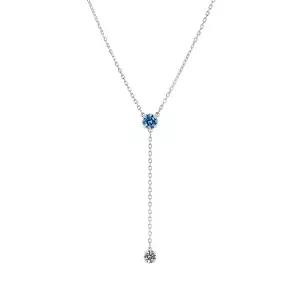 [신세계라이브쇼핑]스와로브스키 5734249 Stilla Attract Y 블루 목걸이