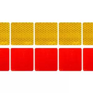 버스 대형트럭 후미 반사 유닛형 리플렉터 카스티커