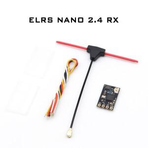 RC FPV 장거리 드론 레이싱 쿼드콥터용 미니 소형 호환 리시버 사이클론 ELRS 2.4G 나노 RX ExpressLRS 1