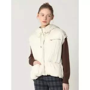 [하프클럽/보니스팍스]신클라우드웰론 후드 숏 패딩 베스트 (택가격 239000원)