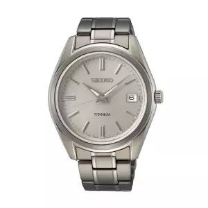 [신세계라이브쇼핑]세이코 SUR369P1 클래식 쿼츠 남성 티타늄 손목 시계